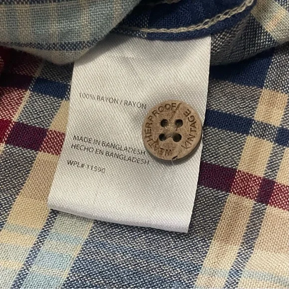 Men's Blue and Red Plaid Shirt ~ Size XL~
Business Casual - Picture 4 of 10